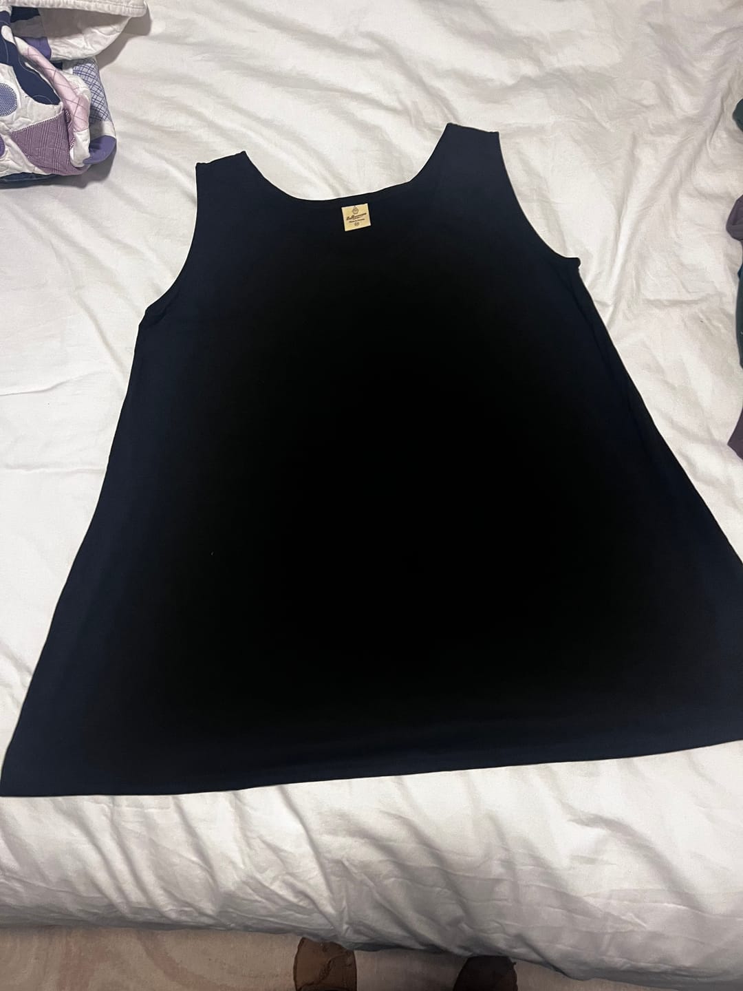 Customer photo review of *Pre-Sale* Flowy Tank - Boxing Week