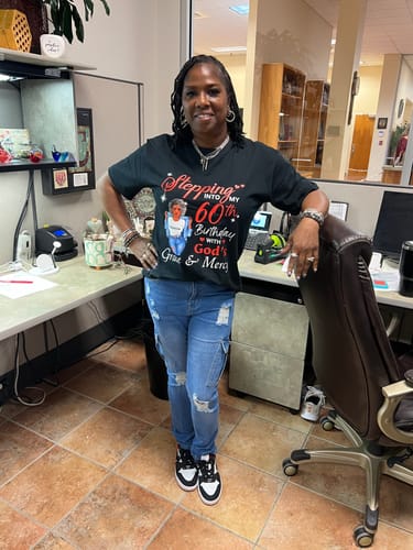 Customer photo review of 60th Birthday With God's Grace & Mercy