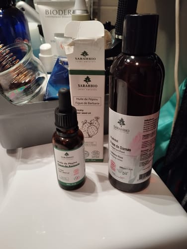 Customer photo review of Huile de Pépins de Figue de Barbarie - 30 ml