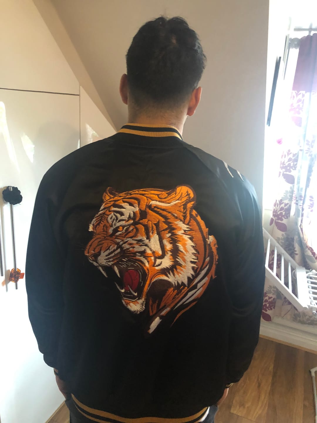 Customer photo review of Roaring Tiger Sukajan Souvenir Jacket