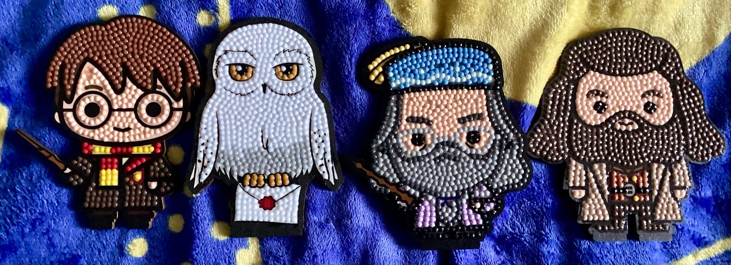 Customer photo review of "Harry Potter" Crystal Art Buddies Harry Potter Series 3
