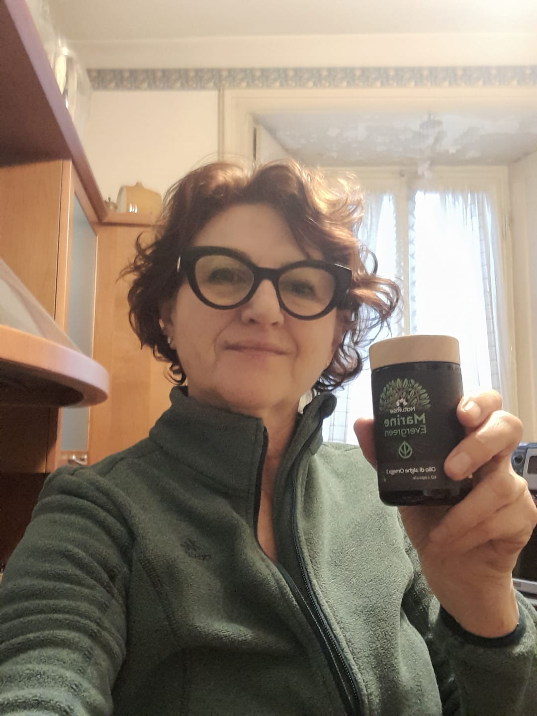 Customer photo review of Olio di alghe Omega 3 (60 capsule)