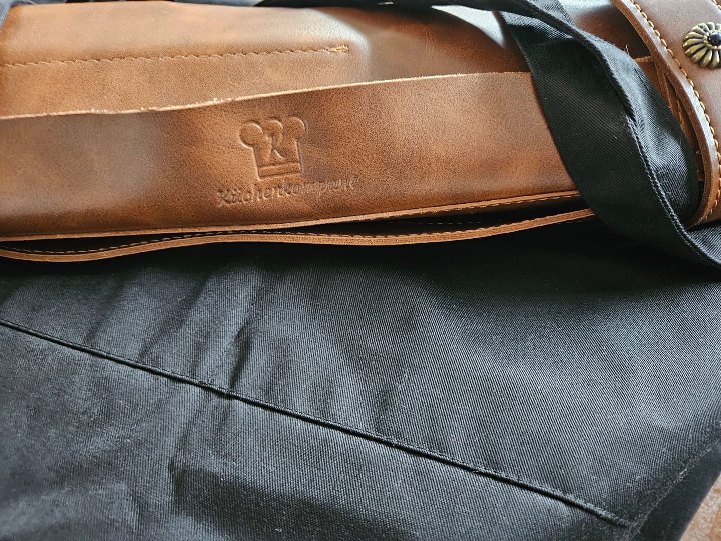 Customer photo review of Ledertasche für Messerset