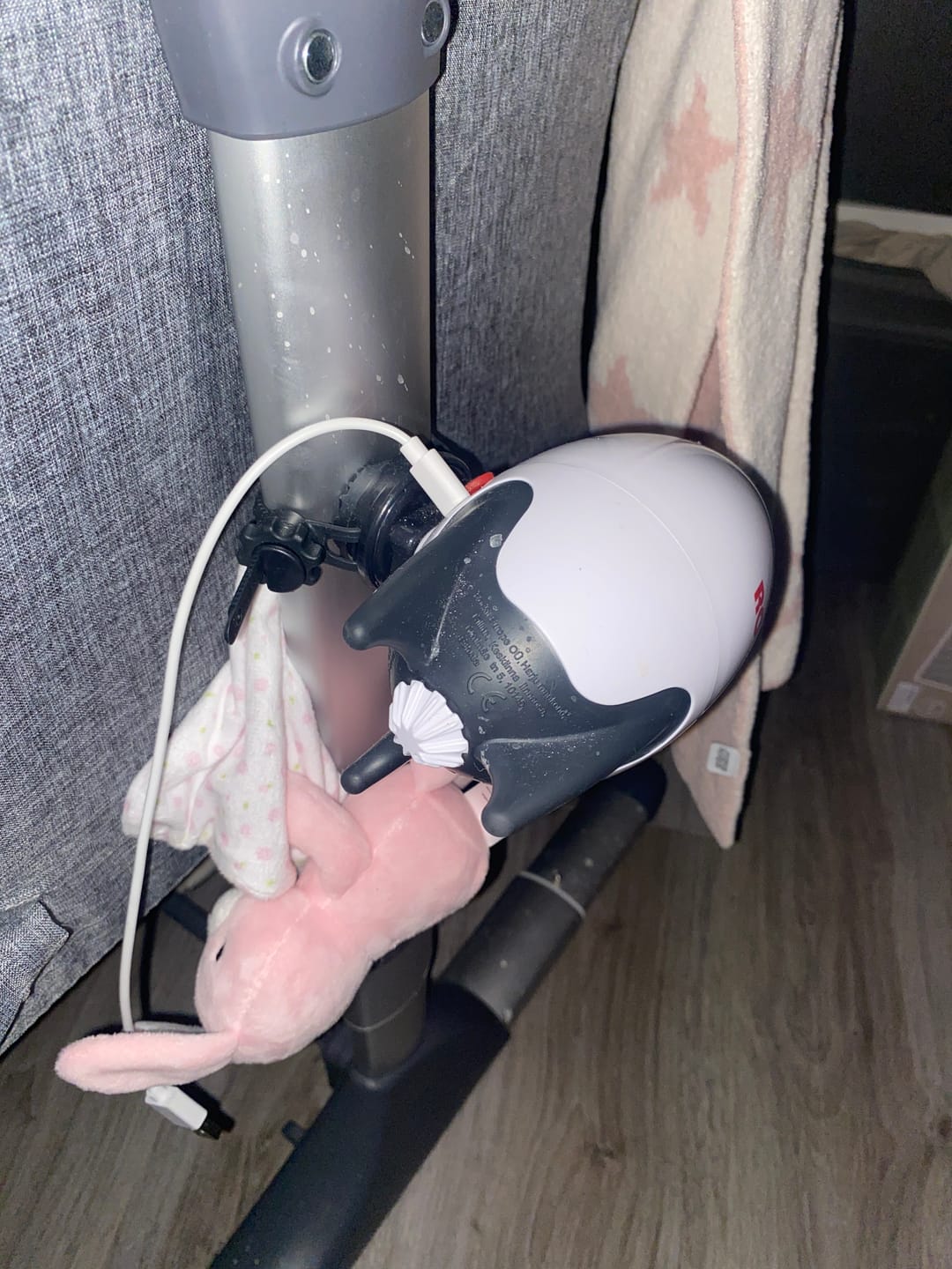Customer photo review of Rockit Rocker - Portable Rechargable Baby Rocker