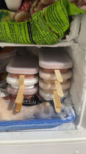 Customer photo review of 3 תבניות סיליקון להכנת ארטיקים