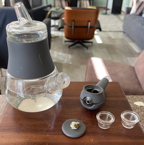 Customer photo review of The Bubbler - Smoke