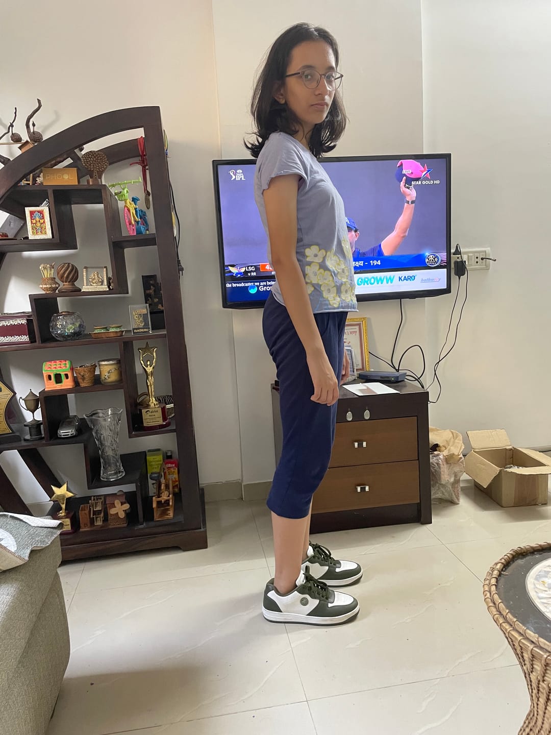 Customer photo review of Bacca Bucci EMILY Low-top Flat Sole Sneakers For Women