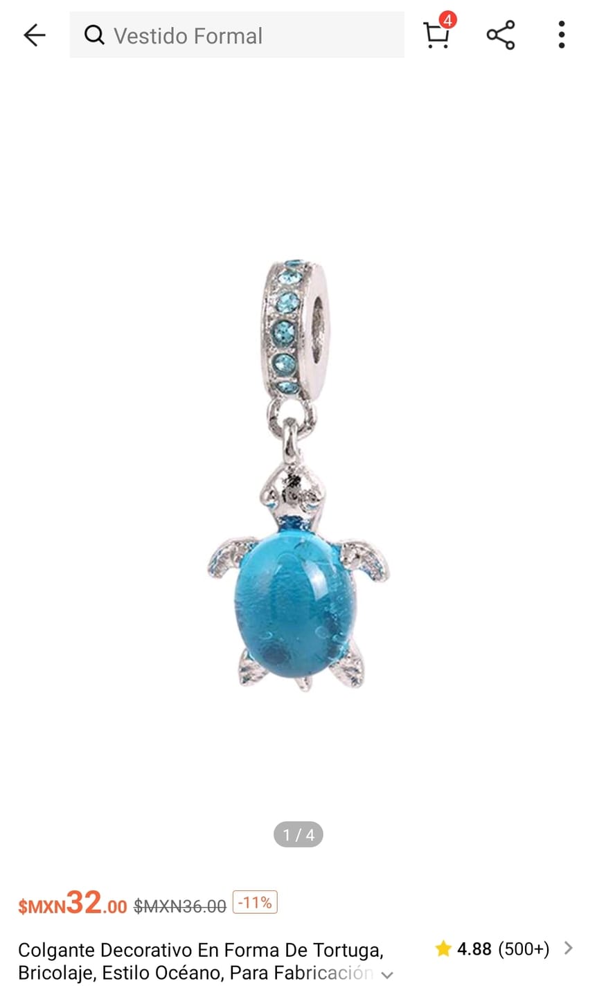 Customer photo review of Charm Tortuga