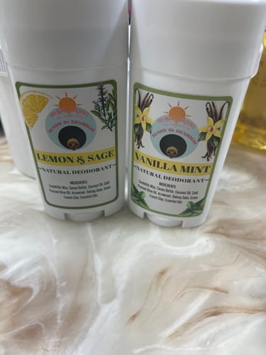 Customer photo review of Body Deodorant Natural