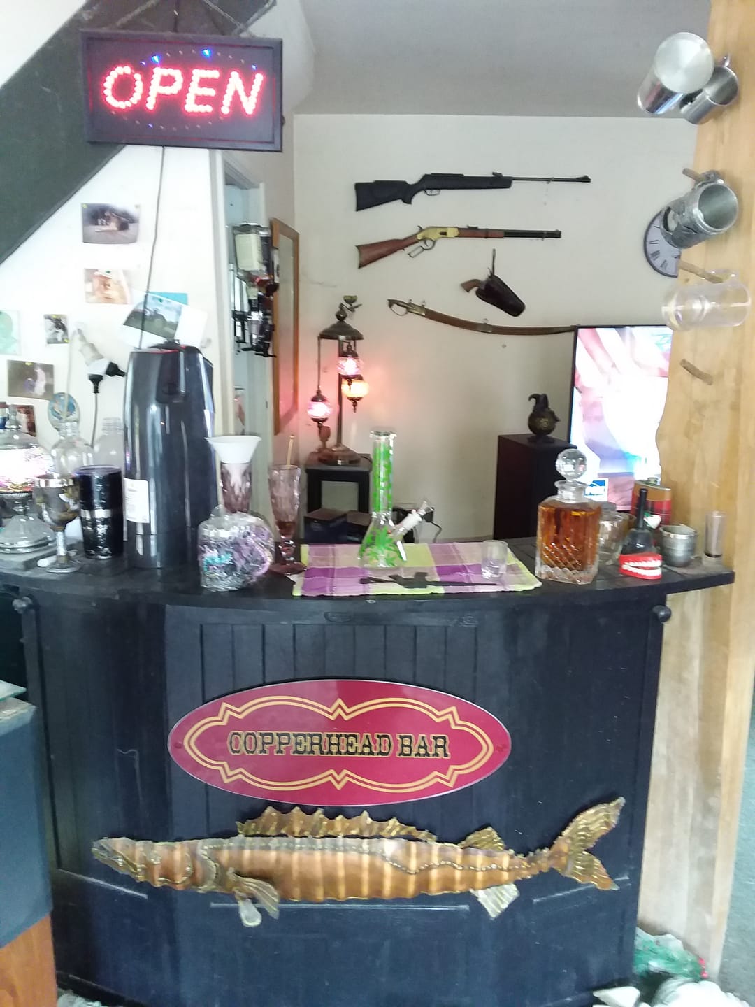 Customer photo review of Premium Leafy Beaker Shape Waterpipe 26cm