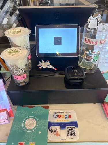 Customer photo review of Google Reviews - Plate