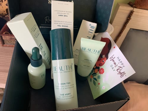 Customer photo review of Gamme Complète : Crème + Gel + Sérum