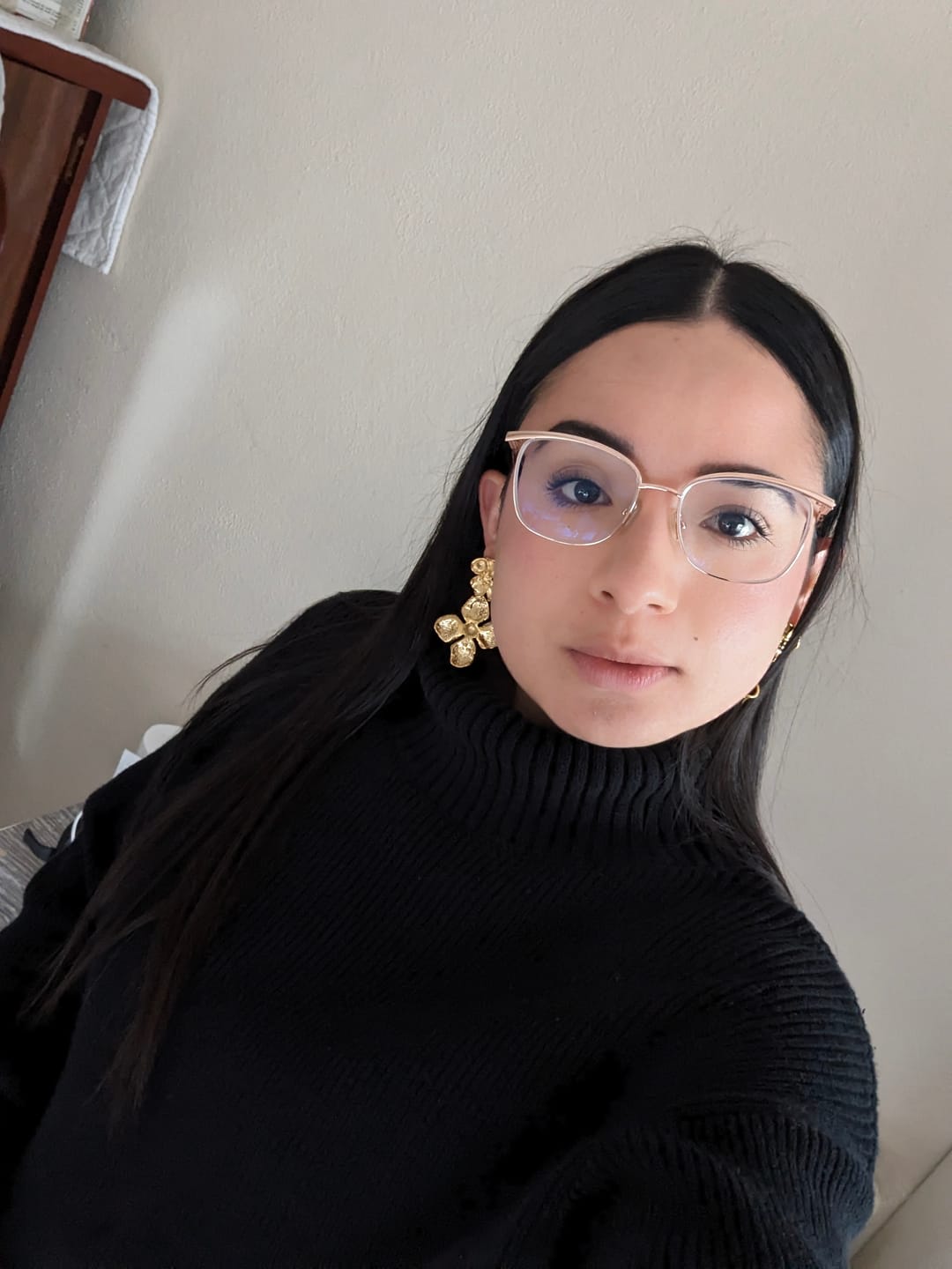 Customer photo review of Aretes Serendipia