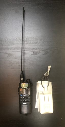 Customer photo review of Radio Pouch Baofeng/Pofung Large GRIDLOK