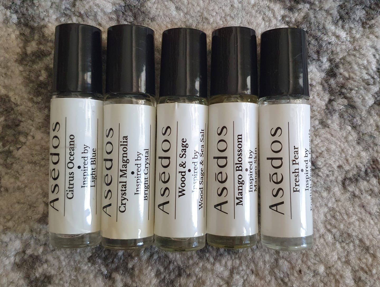 Customer photo review of FRESH PEAR PERFUME OIL