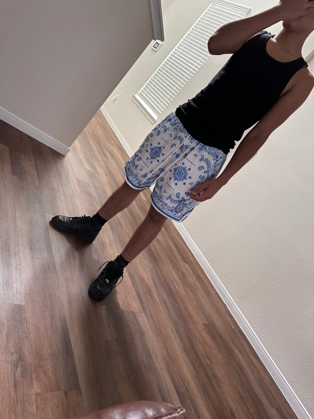Customer photo review of 132 Infamous Bandana Shorts