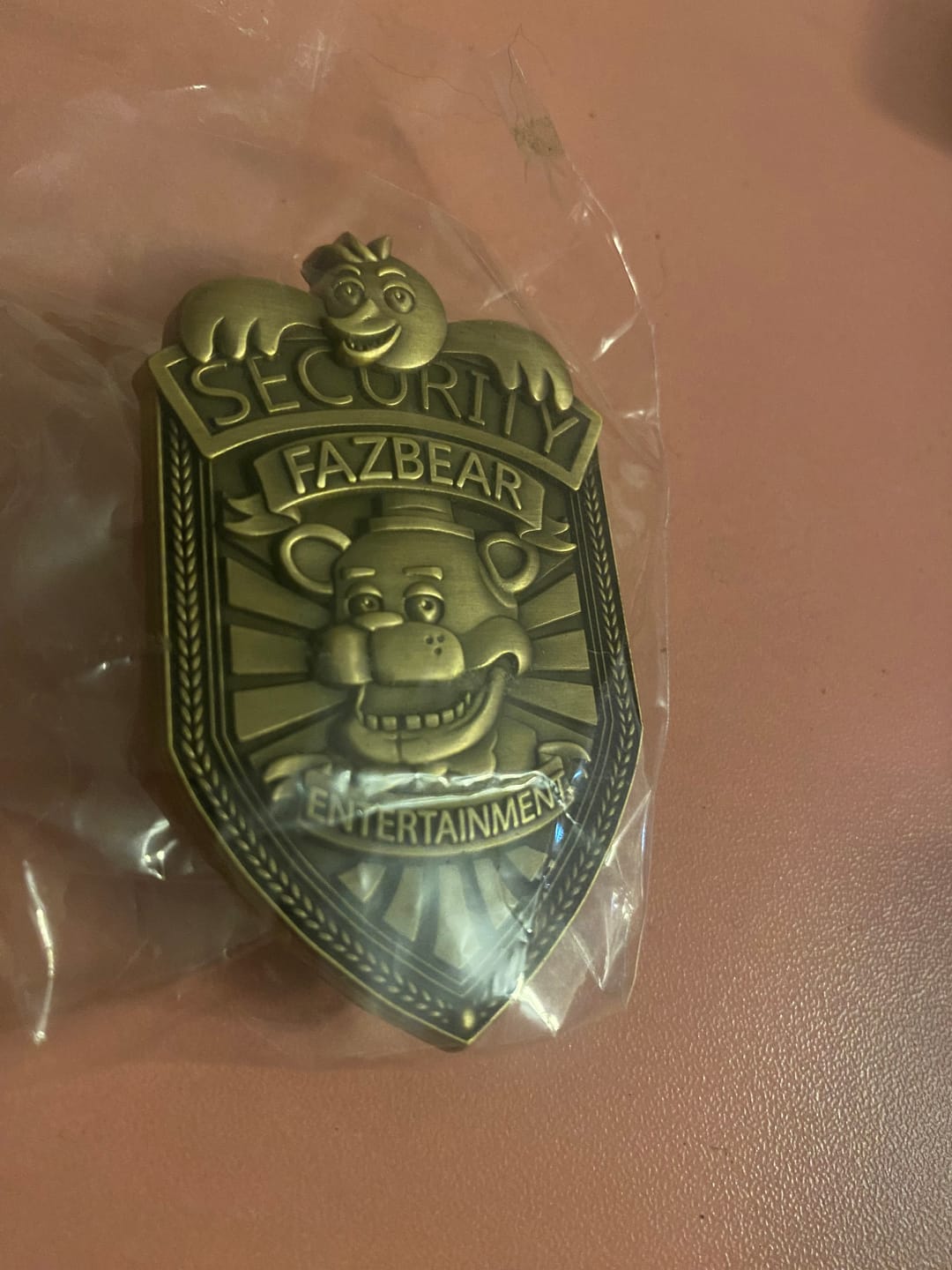 Customer photo review of Five Nights at Freddy's - Security Badge: Bronze