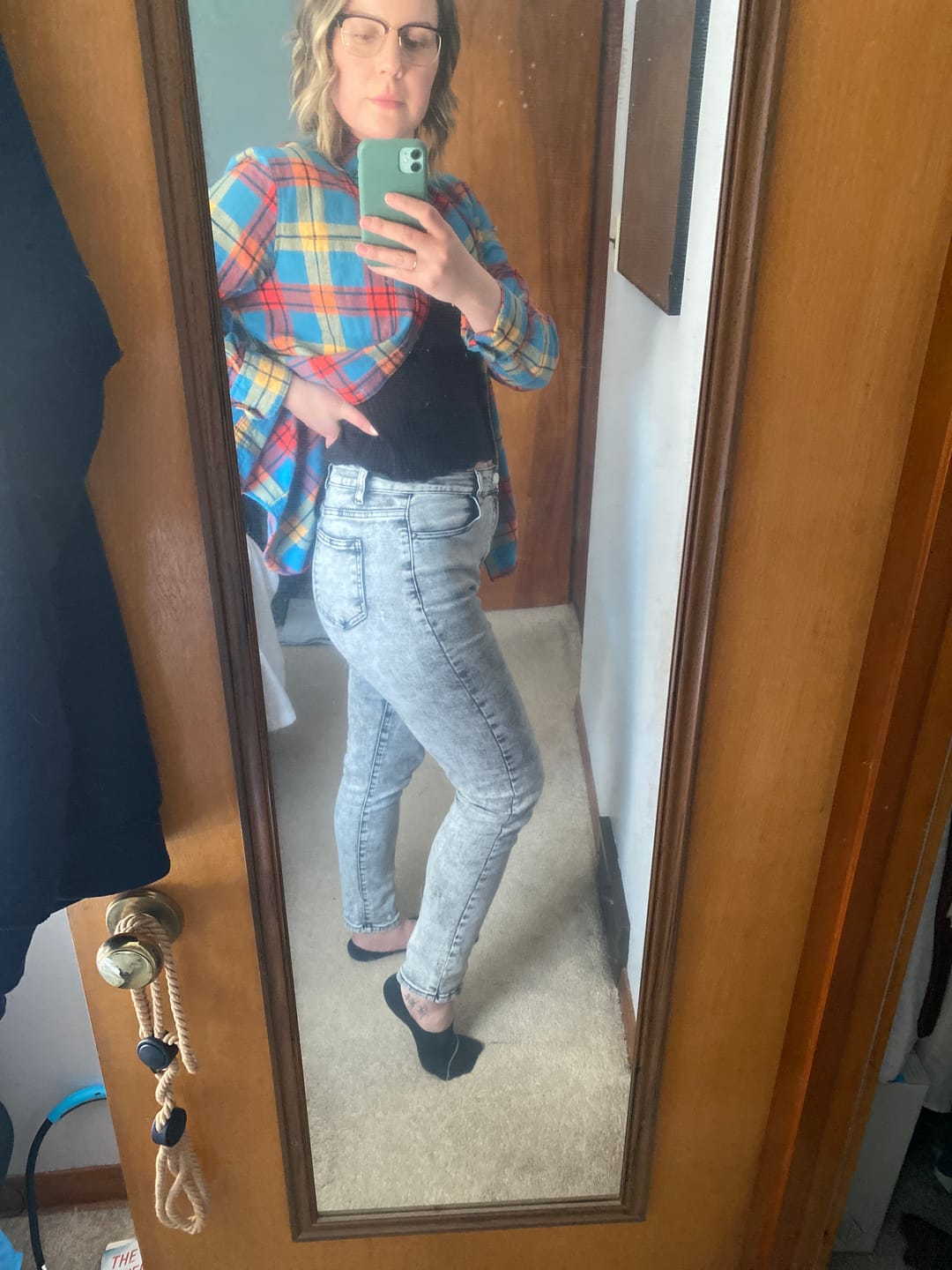 Customer photo review of Golden High-Rise Skinny Jean  #FlatteringFit