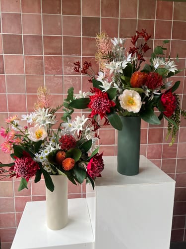 Customer photo review of A Pop of Native Silk Flowers