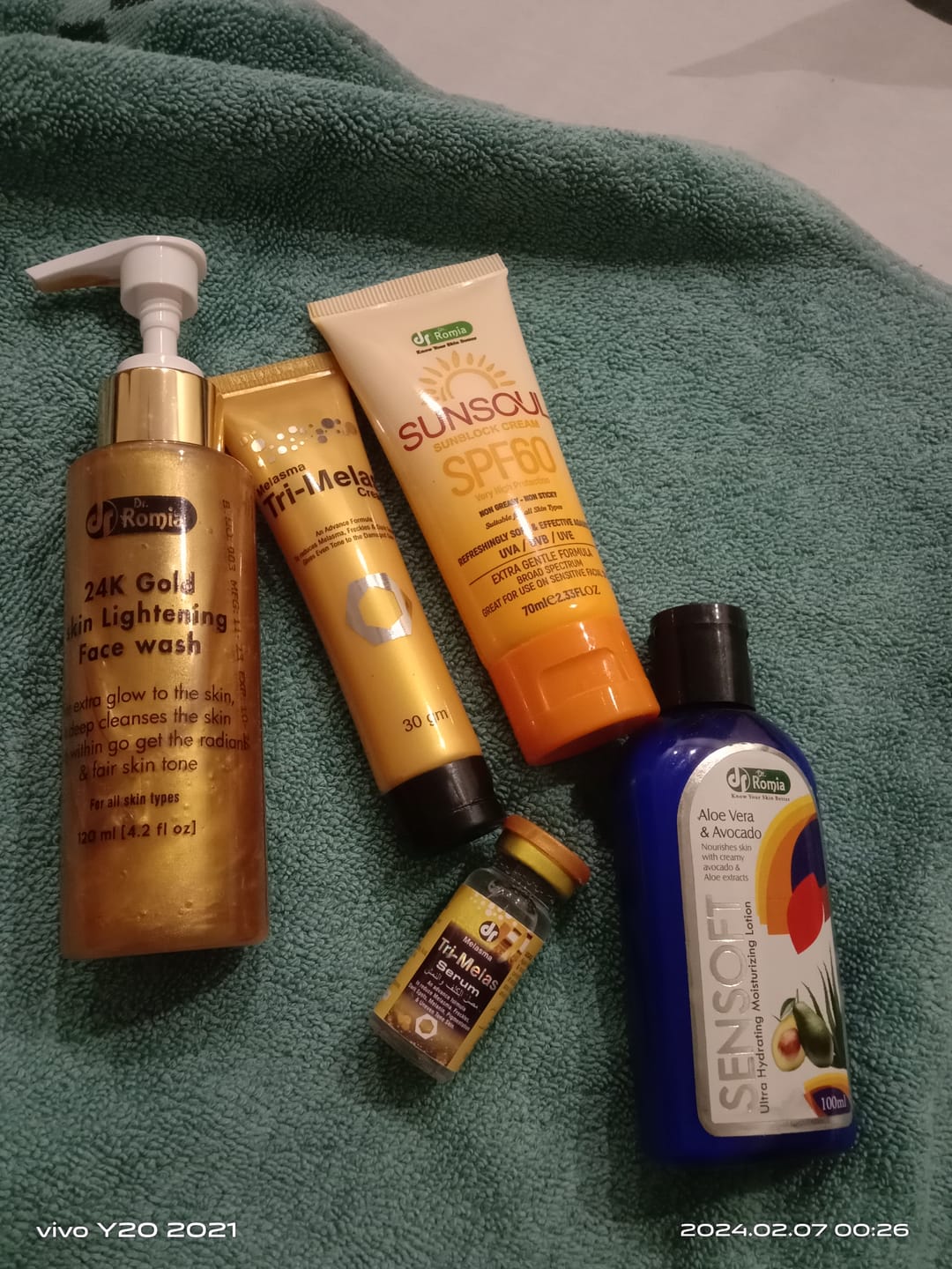 Customer photo review of SPECIAL PIGMENTATION BUNDLE (MELASMA, FRECKLES & DARK SPOTS)