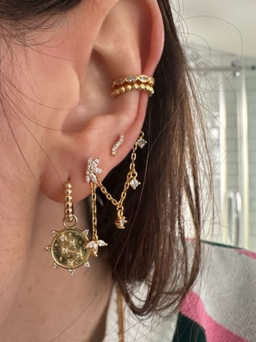Customer photo review of TRUST THE UNIVERSE Constellation Coin Charm