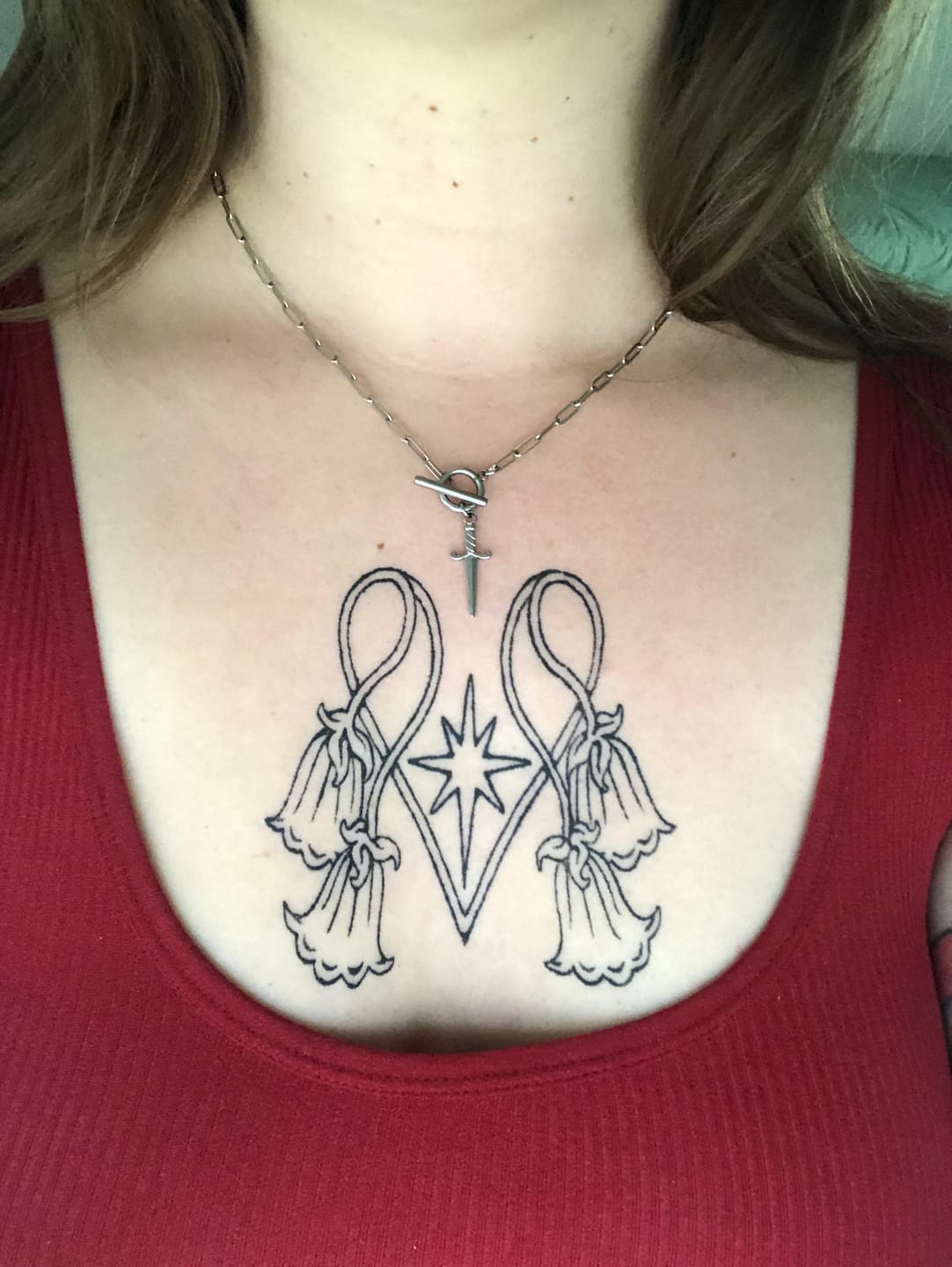 Customer photo review of Dagard Necklace