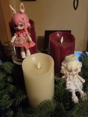 Customer photo review of Bonnie Vanilla Zhi Zhi Little Angel Series BJD Action Figure
