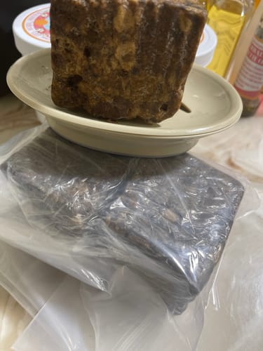 Customer photo review of Black Soap - Authentic African