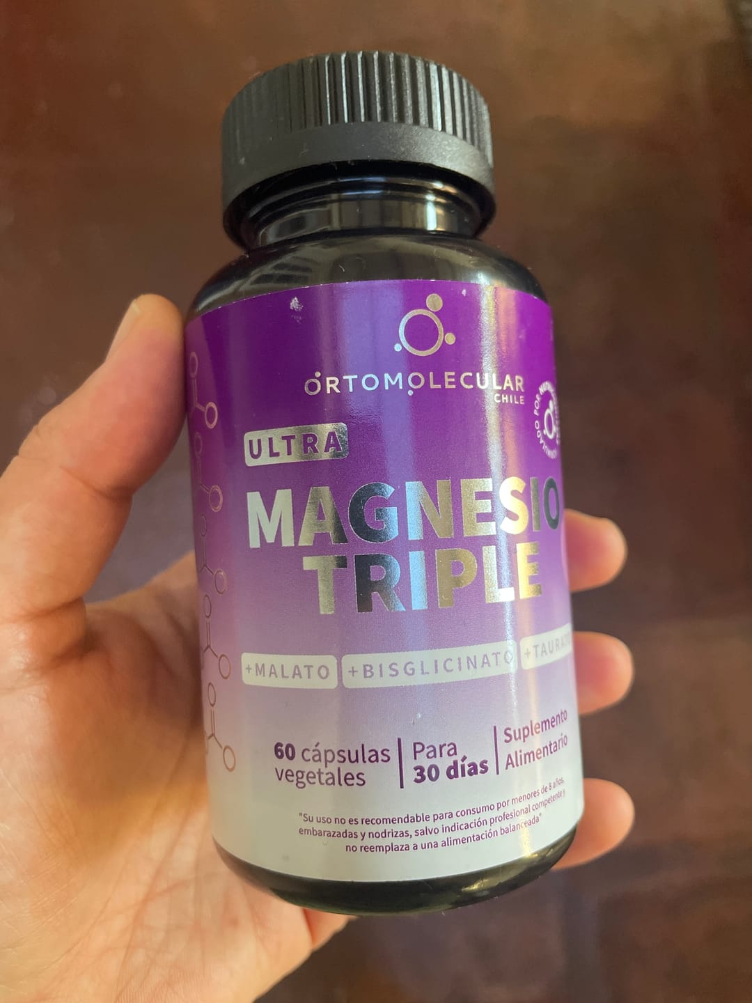 Customer photo review of Ultra Magnesio Triple-60 cáps