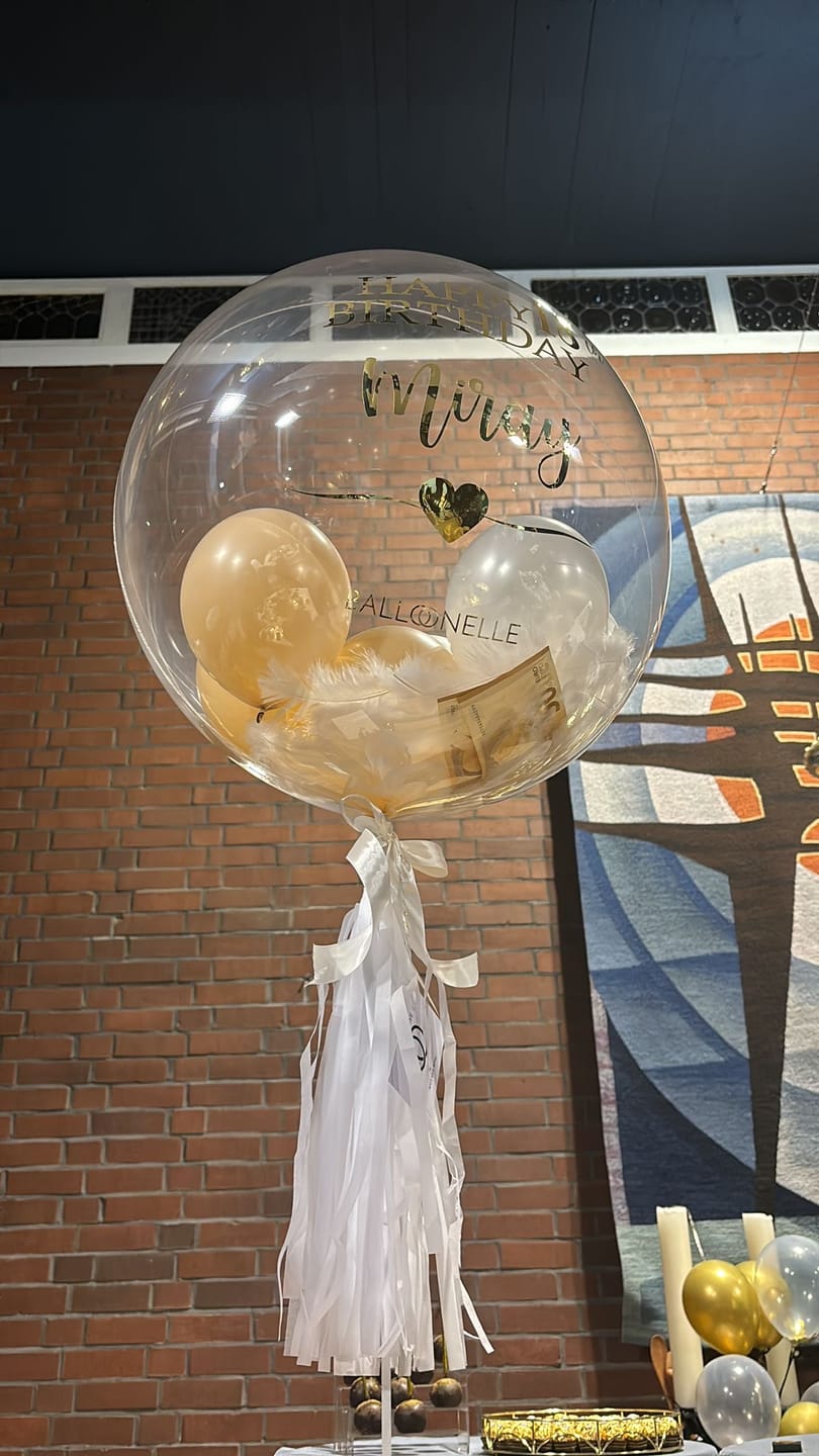 Customer photo review of Happy 18th Birthday Designer Ballon