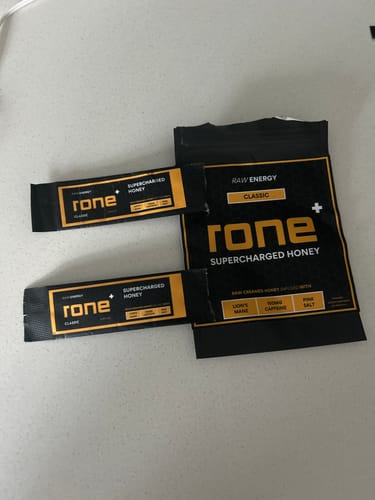 Customer photo review of SuperCharged Honey (5-Sample Pack)