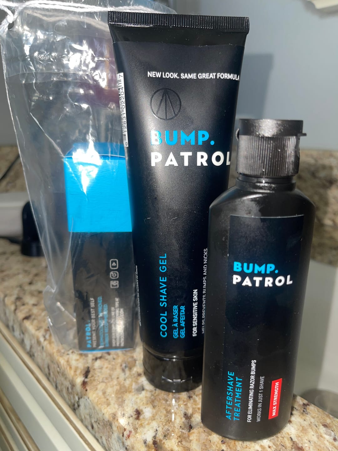 Customer photo review of ESSENTIAL SHAVE KIT