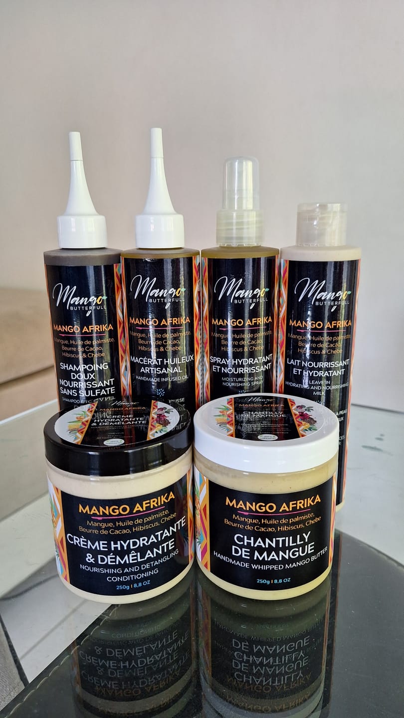 Customer photo review of Pack Routine MANGO AFRIKA - 6 produits