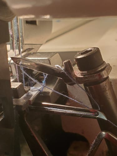 Customer photo review of Upper Looper, Bernette, White #12159