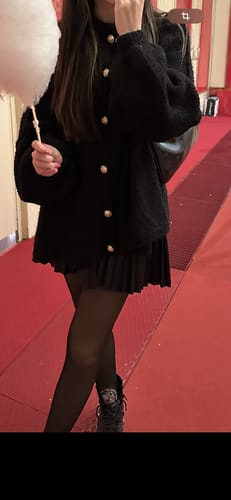 Customer photo review of Oversized Cardigan "CozyGlam"