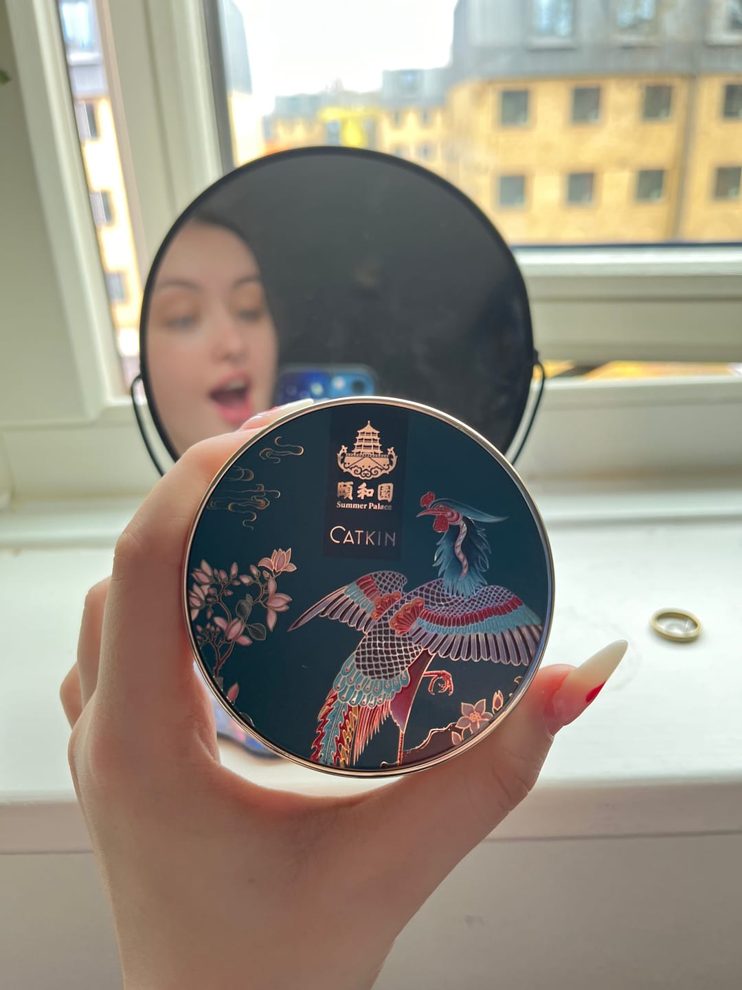 Customer photo review of CATKIN Summer Palace Moisture Cover BB Cream Cushion Foundation