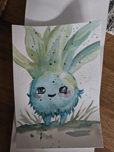 Customer photo review of 24 Teiliges Aquarellfarben Set