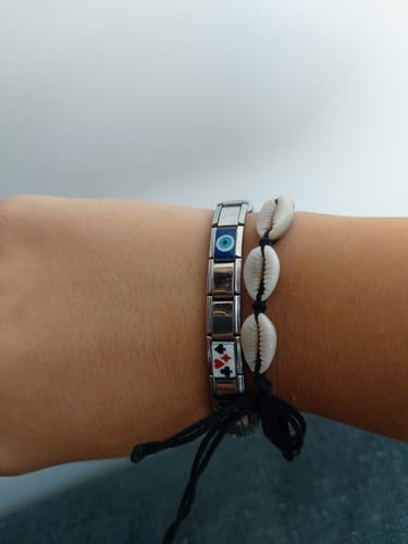 Customer photo review of Original Italian Charm Bracelet