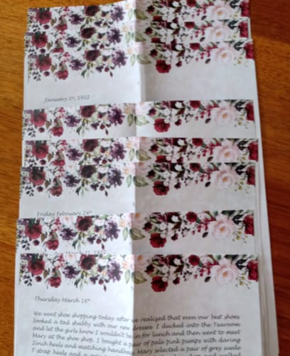 Customer photo review of Doris Mitchell Letters 1922