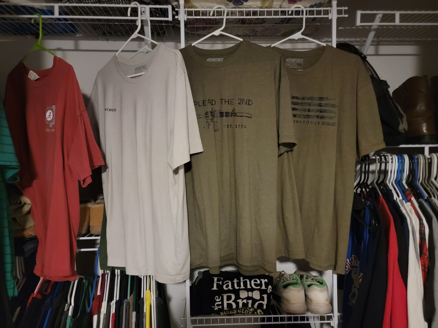 Customer photo review of I Plead The 2nd - Tee