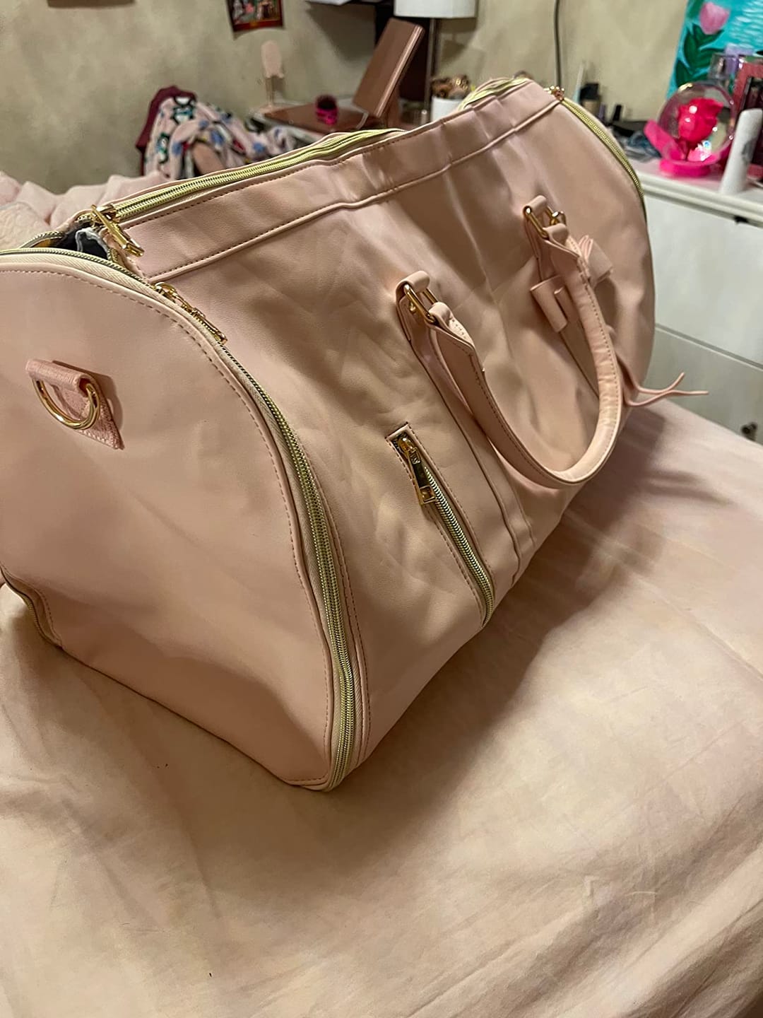 Crystal review of SoftestSofa™ High Capacity Folding Luggage Bag