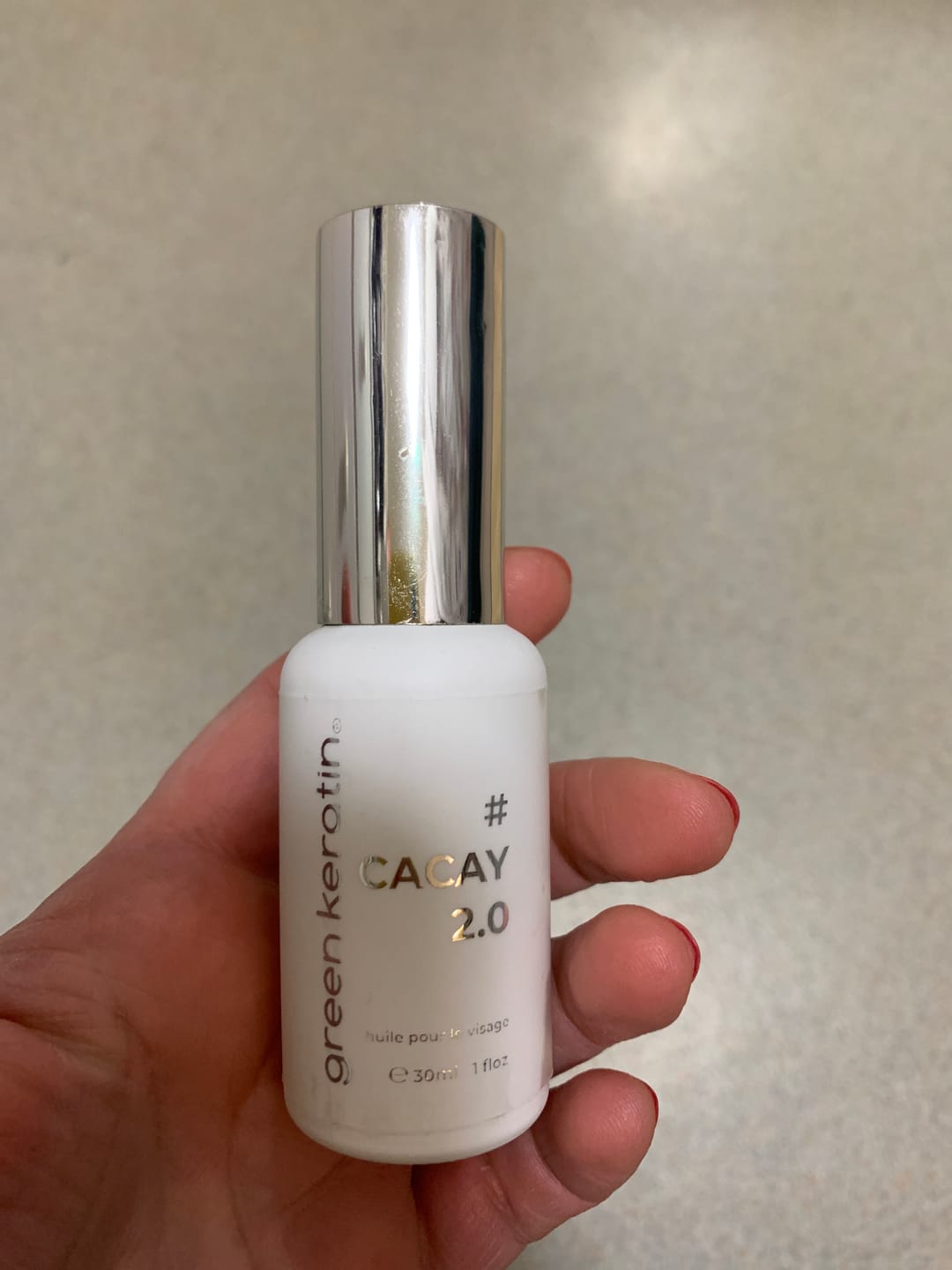 Customer photo review of Cacay 2.0 - Huile pour le Visage #FF