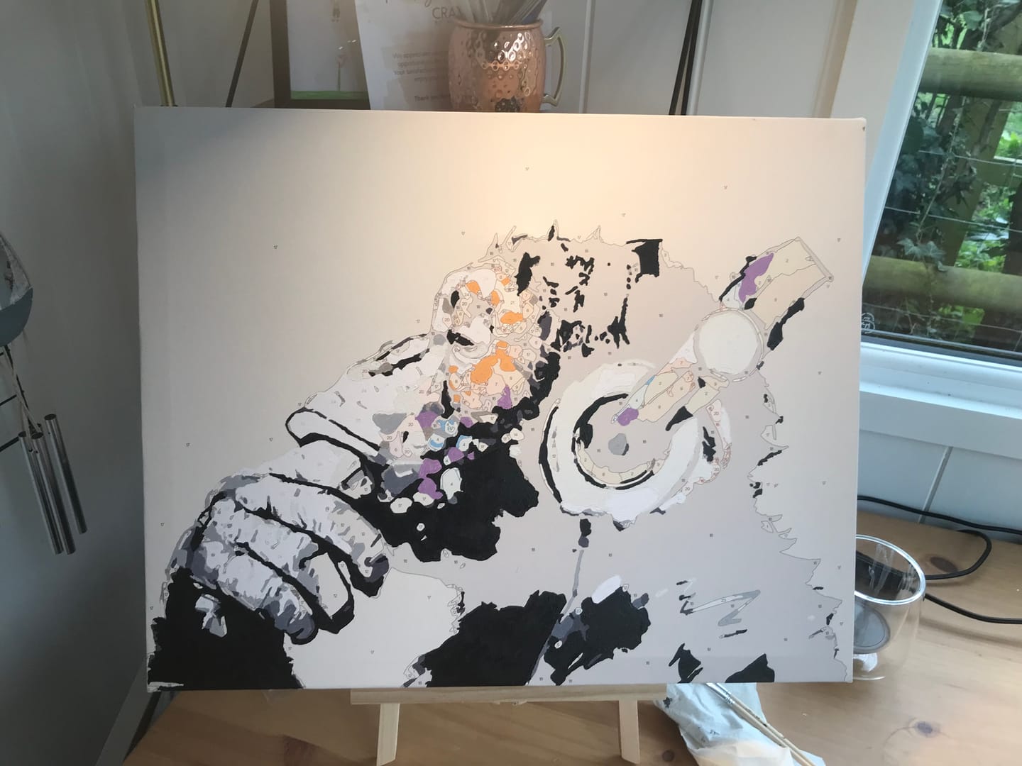 Customer photo review of Abstract Monkey