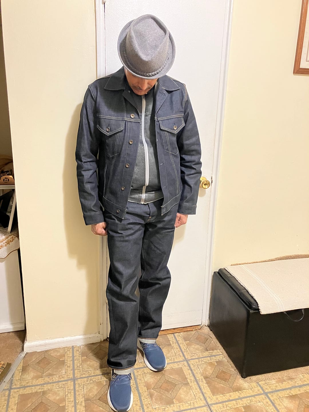 Customer photo review of Lot 601 1969 Model 3rd Selvedge Denim Jacket