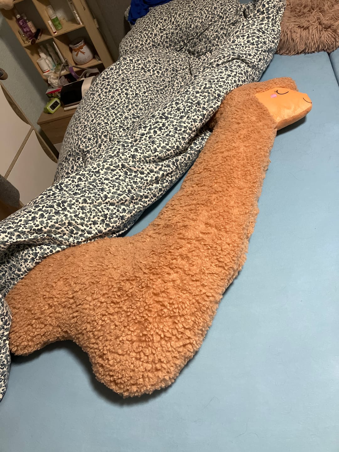 Customer photo review of XXL Alpaka Seitenschläferkissen