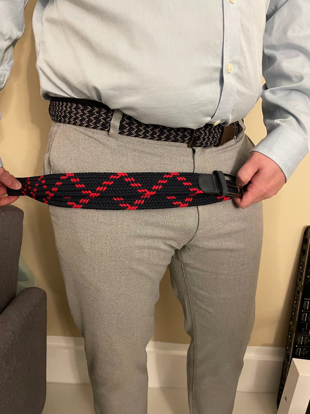 Customer photo review of Naval Belt