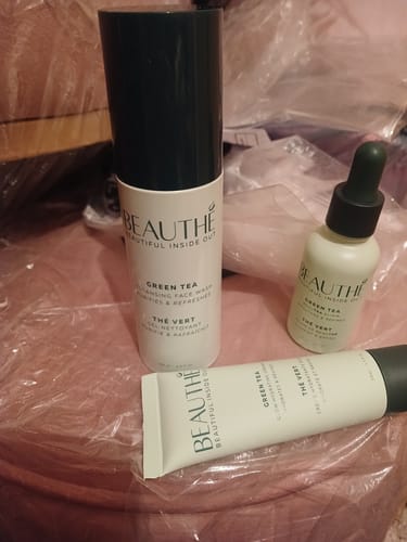 Customer photo review of Gamme Complète : Crème + Gel + Sérum