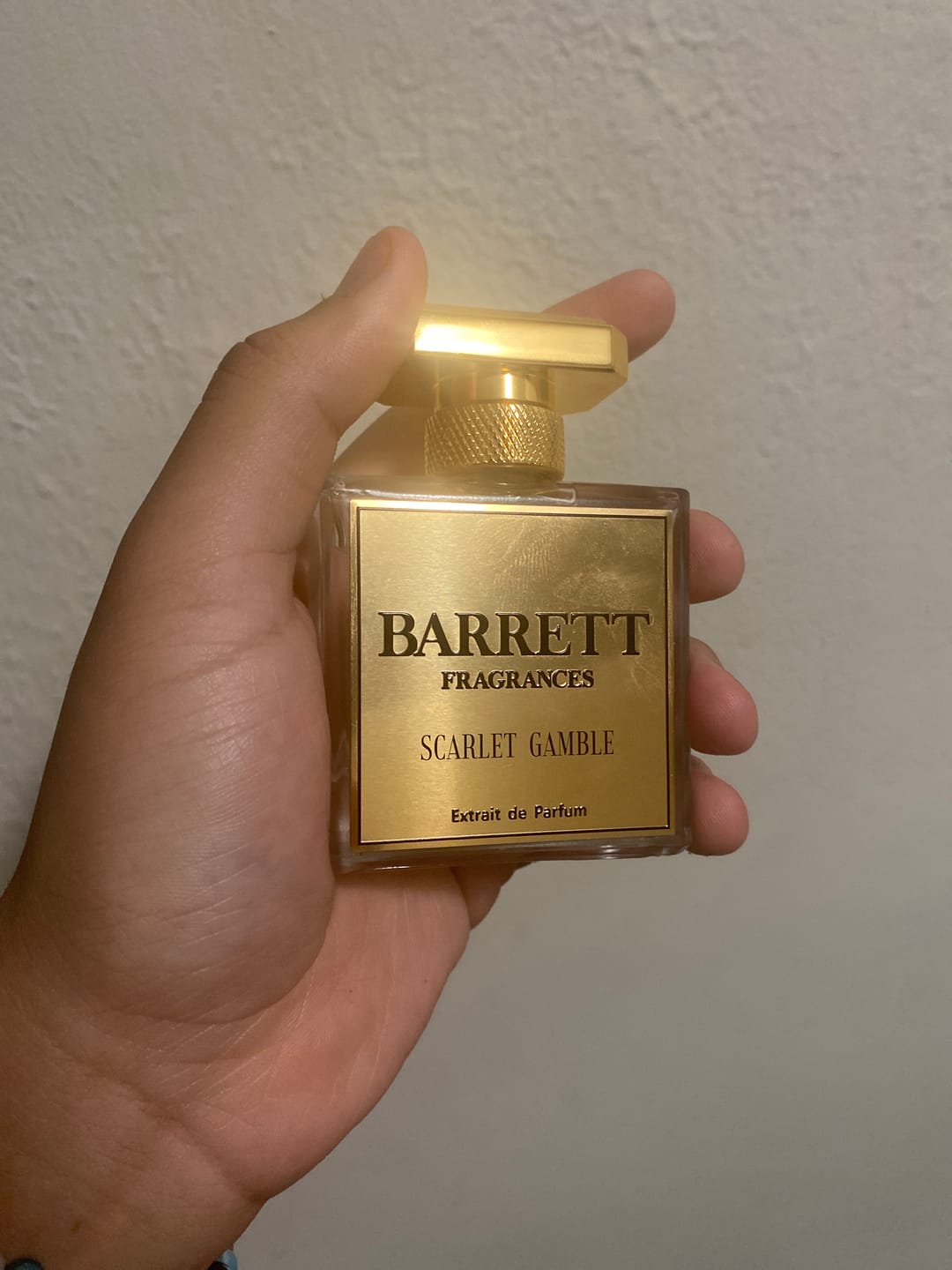 Customer photo review of Scarlet Gamble Inspired by Baccarat Rouge 540