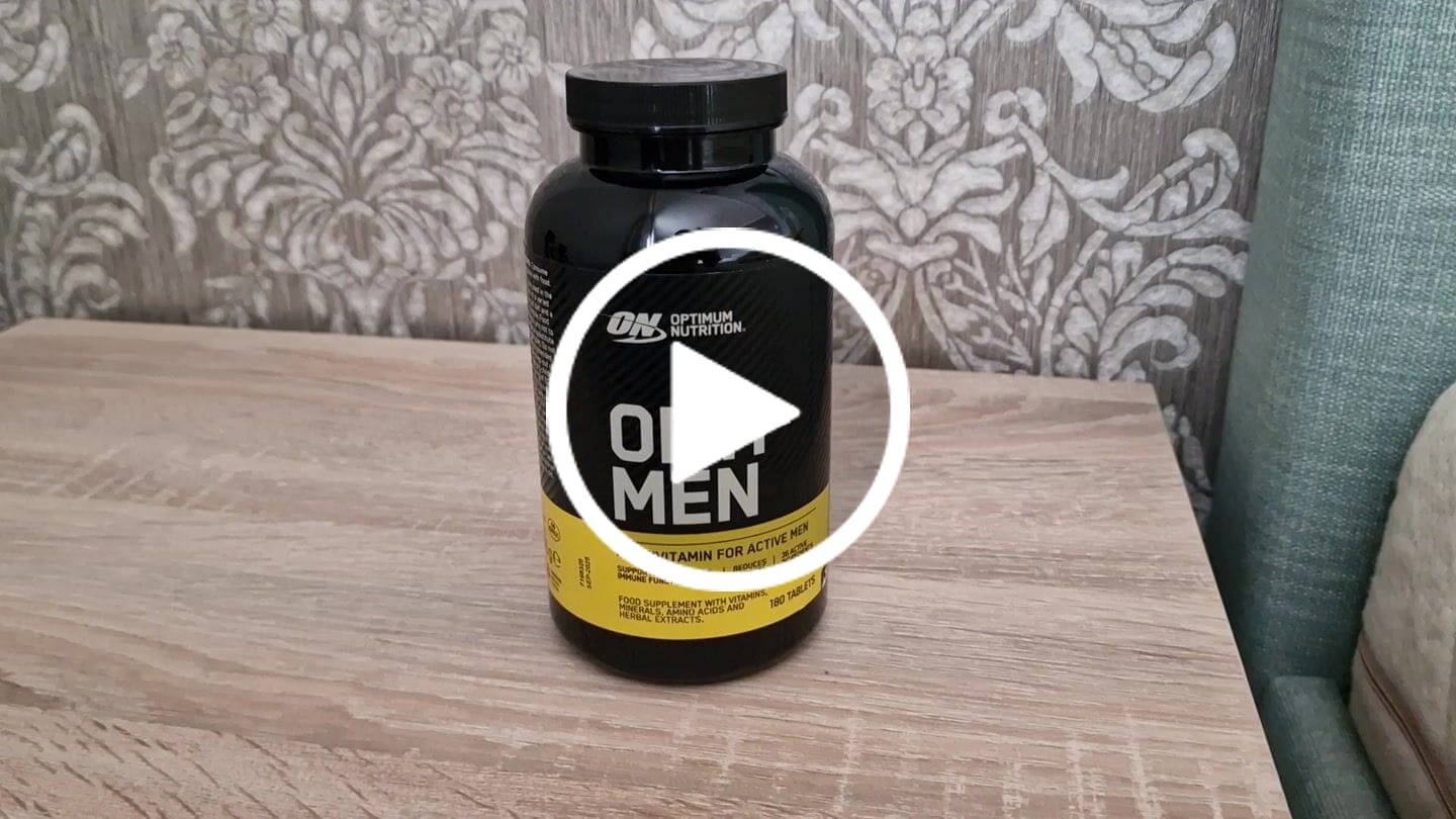 Customer video review of Opti-Men Multivitamīni (180 tabletes)