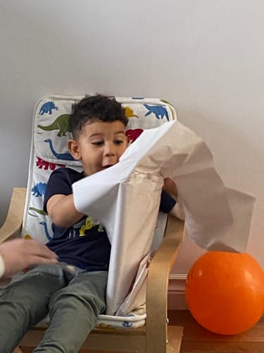 Customer photo review of Dino Cave - Custom Portrait